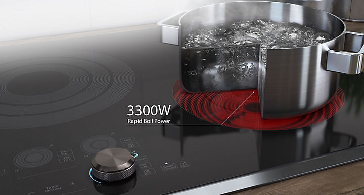 Gas & electric combination cooktops - HM6310SX