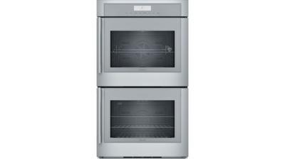 30" Thermador Masterpiece  Series Double Wall Oven, Right-Side Swing Door - MED302RWS