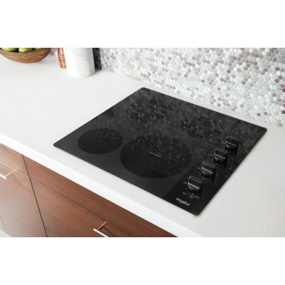 24" Whirlpool Compact Electric Ceramic Glass Cooktop - WCE55US4HB