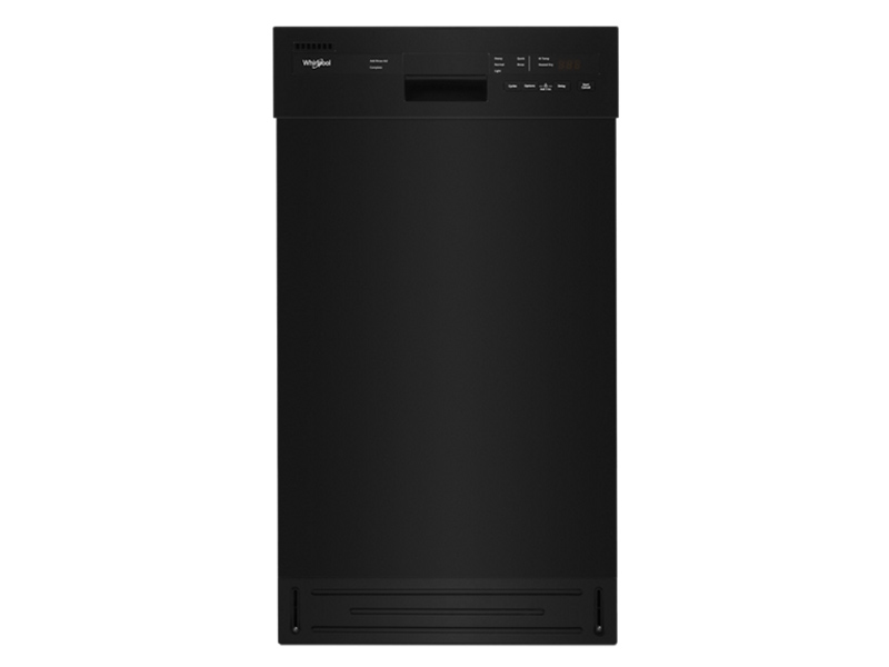 small stainless dishwasher