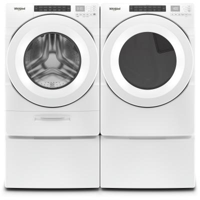 27" Whirlpool 7.4 Cu. Ft. Front Load Electric Dryer With Intiutitive Touch Controls - YWED5620HW