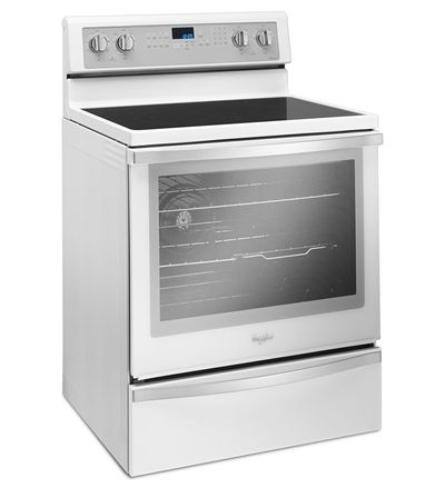 30" Whirlpool 6.4 Cu. Ft. Freestanding Electric Range With True Convection - YWFE745H0FH