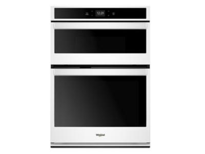 30" Whirlpool 6.4 Cu. Ft. Smart Combination Wall Oven With Touchscreen - WOC54EC0HW