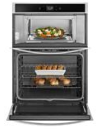 30" Whirlpool 6.4 Cu. Ft. Smart Combination Wall Oven With Touchscreen - WOC54EC0HS