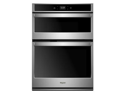 27" Whirlpool 5.7 Cu. Ft. Smart Combination Wall Oven With Touchscreen - WOC54EC7HS