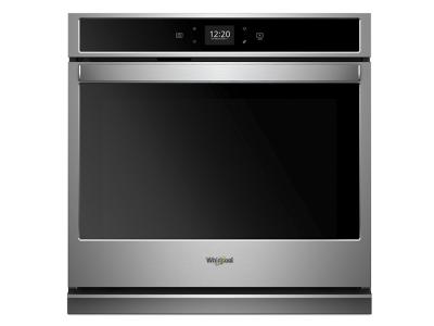 30" Whirlpool 5.0 Cu. Ft. Smart Single Wall Oven With Touchscreen - WOS51EC0HS