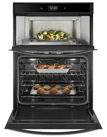 30" Whirlpool  6.4 Cu. Ft. Smart Combination Wall Oven With Touchscreen - WOC75EC0HV