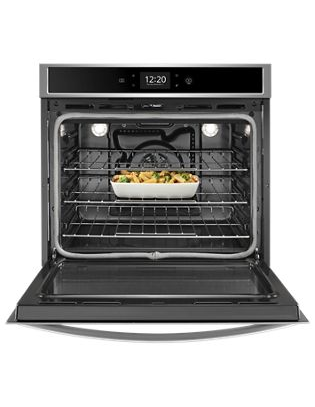 30" Whirlpool 5.0 Cu. Ft. Smart Single Wall Oven With True Convection Cooking - WOS72EC0HS