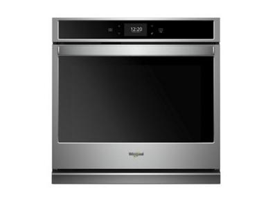 30" Whirlpool 5.0 Cu. Ft. Smart Single Wall Oven With True Convection Cooking - WOS72EC0HS
