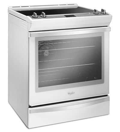 30" Whirlpool 6.4 Cu. Ft. Slide-In Electric Range With True Convection - YWEE745H0FS