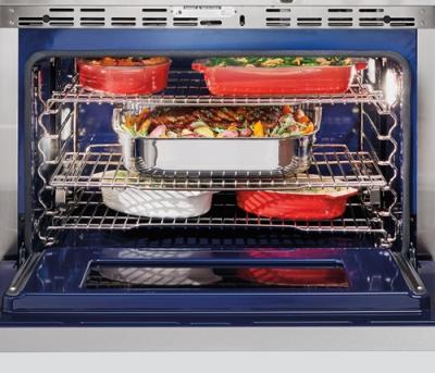 36" Wolf Dual Fuel Range 4 Burners and Infrared Charbroiler - DF364C-LP