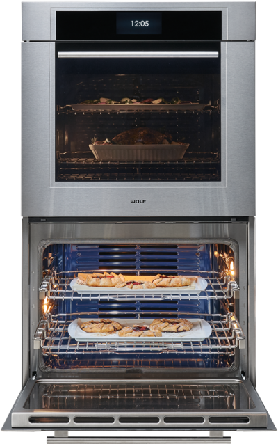 30" Wolf M Series Transitional Built-In Double Oven - DO30TM/S/TH