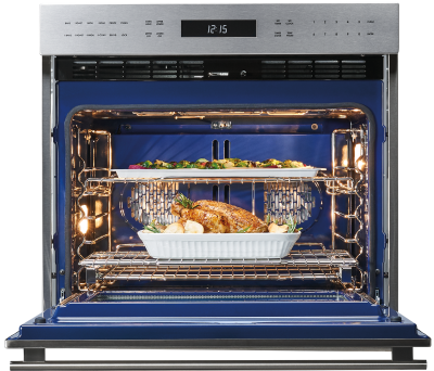 30" Wolf  E Series Transitional Built-In Single Oven - SO30TE/S/TH
