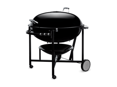 37" Weber Ranch Series Charcoal Grill In Black - Ranch Kettle