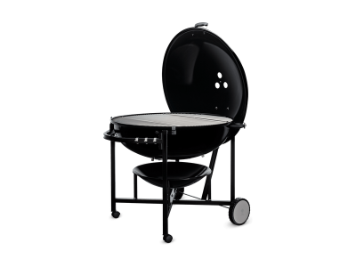 37" Weber Ranch Series Charcoal Grill In Black - Ranch Kettle