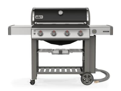65" Weber Genesis II Series 4 Burner Natural Gas Grill With Built-In Thermometer - Genesis II E-410 NG