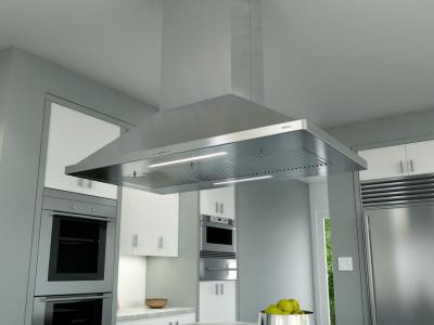48" Zephyr Core Series Siena Pro Island Mount Range Hood - ZSLE48BS