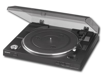 Sony - USB Stereo Turntable - Black PSLX300USB/CA