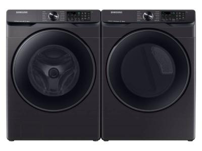 27" Samsung 5.8 Cu.Ft. Smart Front Load Washer And Smart Electric Dryer - WF50T8500AV-DVE50R8500V