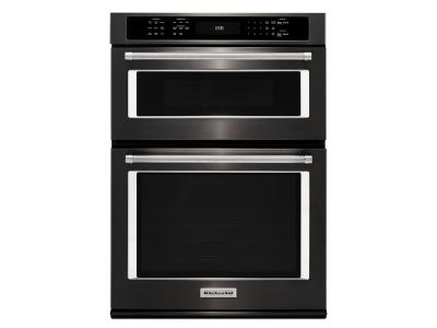 27" KitchenAid Combination Wall Oven - KOCE507EBS