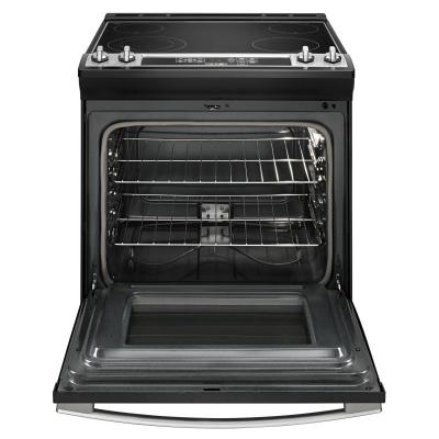 30" Amana Electric Range With Front Console - YAES6603SFS