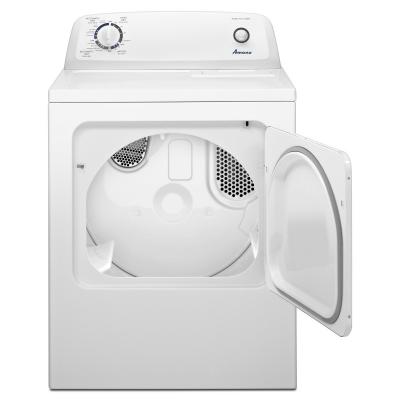 29" 6.5 cu. ft.  Amana Top-Load Electric Dryer with Automatic Dryness Control - YNED4655EW