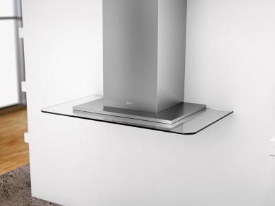 36" Zephyr Core Series Verona Wall Mount Range Hood In Stainless Steel With Glass Canopy- ZVOM90AG