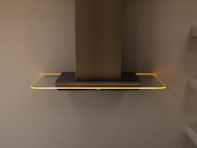 30" Zephyr Core Series Verona Wall Mount Range Hood In Stainless Steel With Glass Canopy - ZVOE30AG