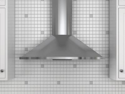 36" Zephyr Savona Wall Mount Chimney Hood with Recirculating Option - ZSAM90DS