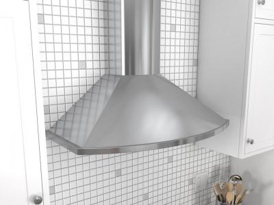 36" Zephyr Savona Wall Mount Chimney Hood with Recirculating Option - ZSAM90DS
