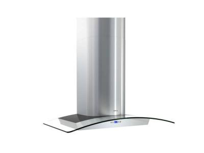 36" Zephyr Milano Wall-Mount Chimney Range Hood with 715 CFM Internal Blower - ZMIM90BG