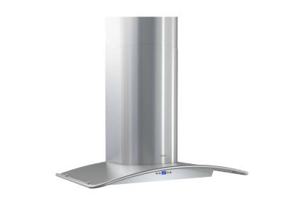 36" Zephyr Milano Wall-Mount Chimney Range Hood with 715 CFM Internal Blower  - ZMIM90BS