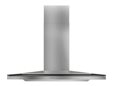 42" Zephyr Designer Series Layers Wall Mount Chimney Range Hood With Black Glass - ALAE42BBX