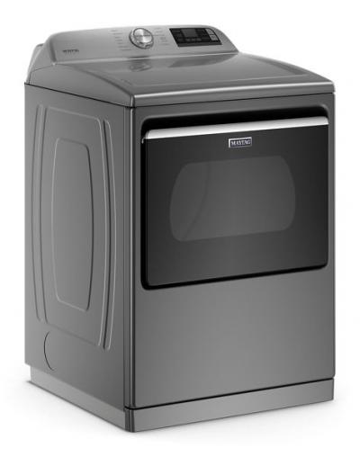 27" Maytag 7.4 Cu. Ft. Smart Top Load Electric Dryer With Extra Power Button - YMED7230HC