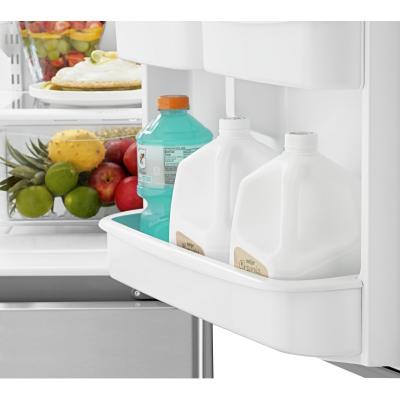  30" Amana 18 Cu. Ft. Wide Bottom-Freezer Refrigerator With Garden Fresh Crisper Bins - ABB1921BRM