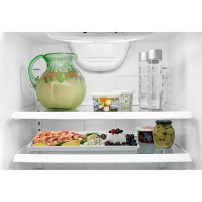  30" Amana 18 Cu. Ft. Wide Bottom-Freezer Refrigerator With Garden Fresh Crisper Bins - ABB1921BRM