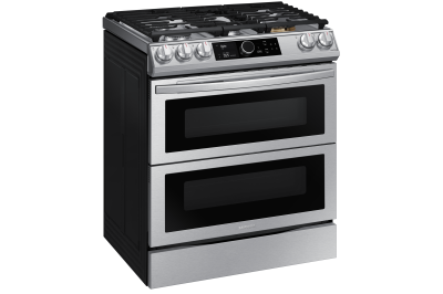 30" Samsung 6.3 Cu. Ft. Dual Fuel Range With True Convection And Air Fry - NY63T8751SS