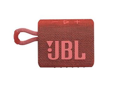 JBL Go 3 Portable Bluetooth Speaker in Red - JBLGO3REDAM