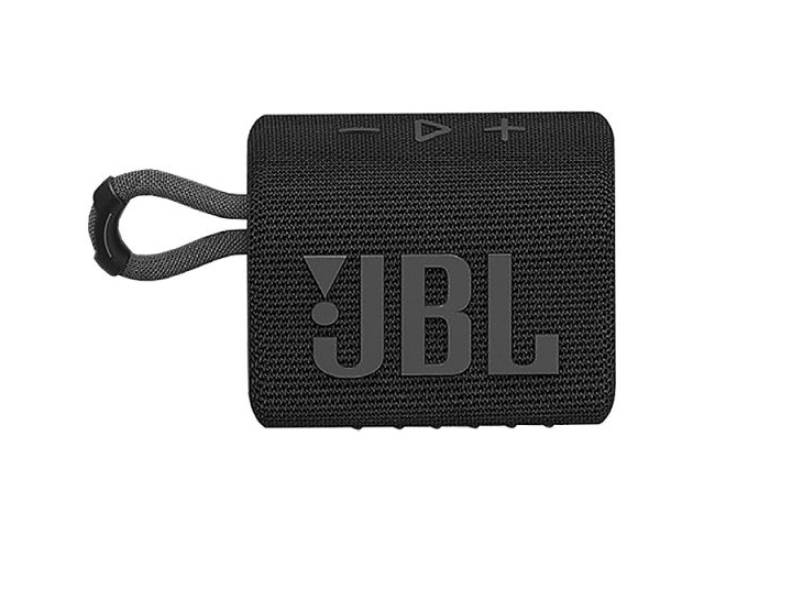 Jblgo3blkam Jbl Go 3 Portable Bluetooth Speaker In Black