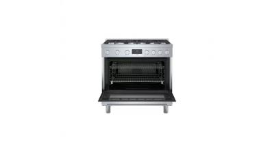 36" Bosch 800 Series Freestanding Gas Range With 6 Burners In Stainless Steel - HGS8655UC