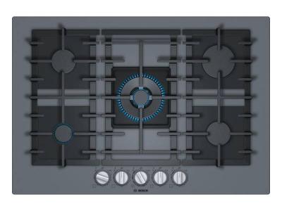 30" Bosch Benchmark Gas Cooktop - NGMP077UC