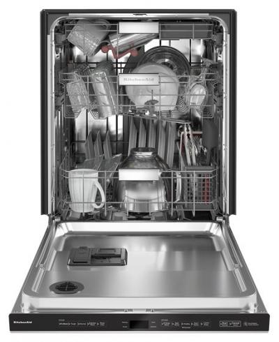 24" KitchenAid 44 dBA Dishwasher in PrintShield Finish with FreeFlex Third Rack - KDPM604KPS