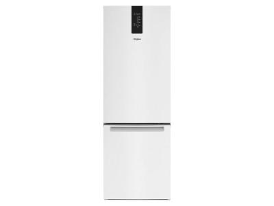 24" Whirlpool 12.9 Cu. Ft. Bottom Freezer Refrigerator In White - WRB533CZJW