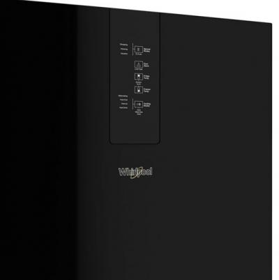 24" Whirlpool 12.9 Cu. Ft. Wide Bottom Freezer Refrigerator In Black - WRB533CZJB