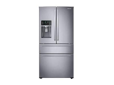 33" Samsung French Door Refrigerator with Door Ice Dispenser - RF25HMIDBSR