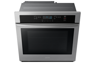 30" Samsung 5.1 Cu. Ft. Wall Oven with Wi-Fi Connectivity in Stainless Steel - NV51T5512SS