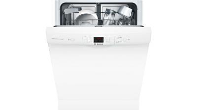 24" Bosch Ascenta Dishwasher In White - SHEM3AY52N