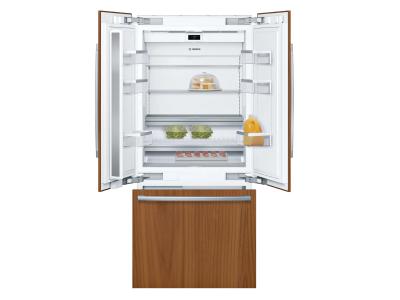 36" Bosch Benchmark Series Built-in Bottom Freezer Refrigerator In Panel Ready - B36IT905NP