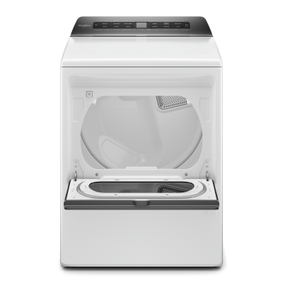27" Whirlpool 7.4 Cu. Ft. Smart Top Load Gas Dryer - WGD6120HW