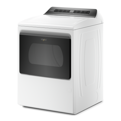 27" Whirlpool 7.4 Cu. Ft. Smart Top Load Gas Dryer - WGD6120HW